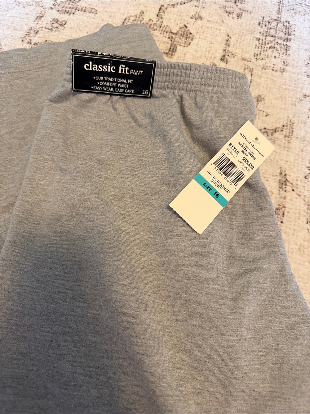 Classic Light Grey Women's Track Joggers - Elastic Waistband